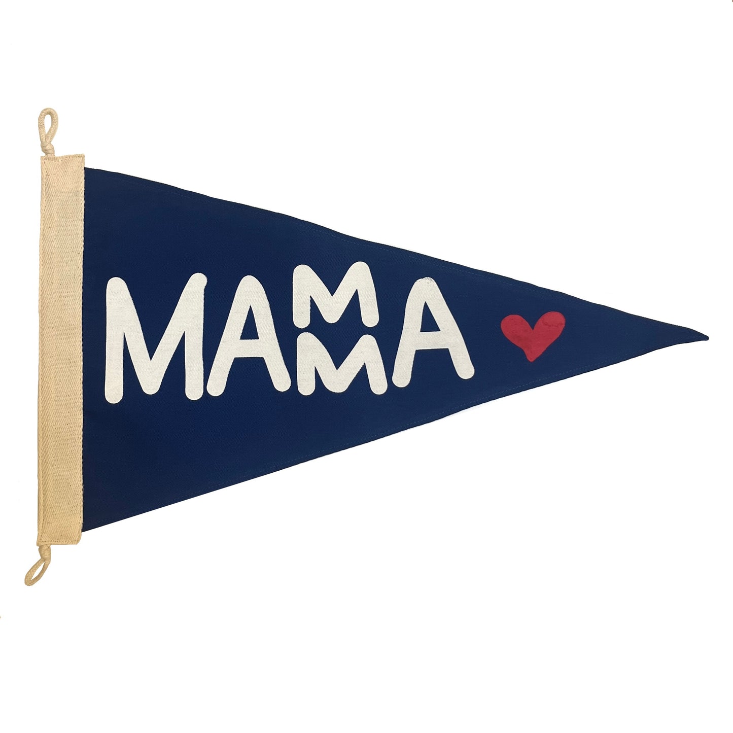 Mamma Blue Flag